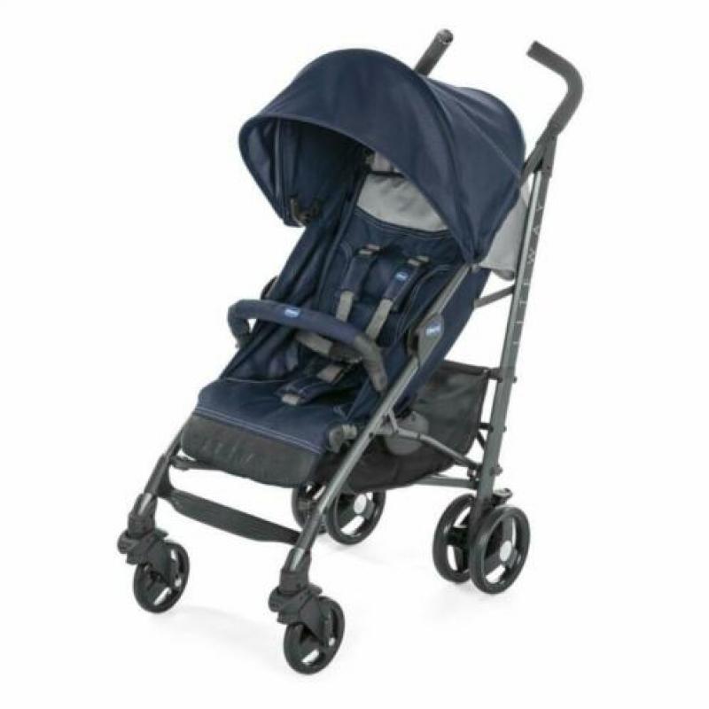 Chicco liteway denim inclusief regenhoes
