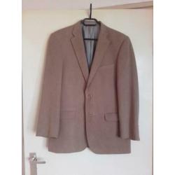 Turo Tailor - Finland- Colbert lichtbruin Ribstof