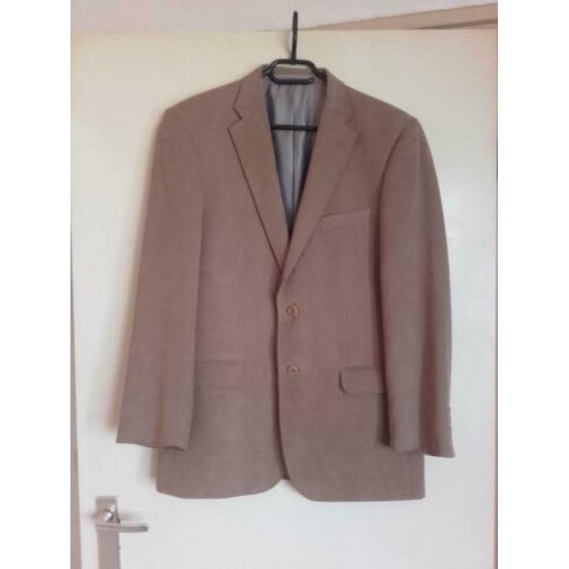 Turo Tailor - Finland- Colbert lichtbruin Ribstof