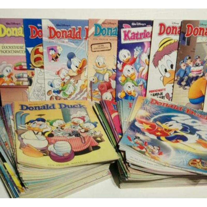 Donald Duck weekbladen jaartallen variëren tussen 2018-1982