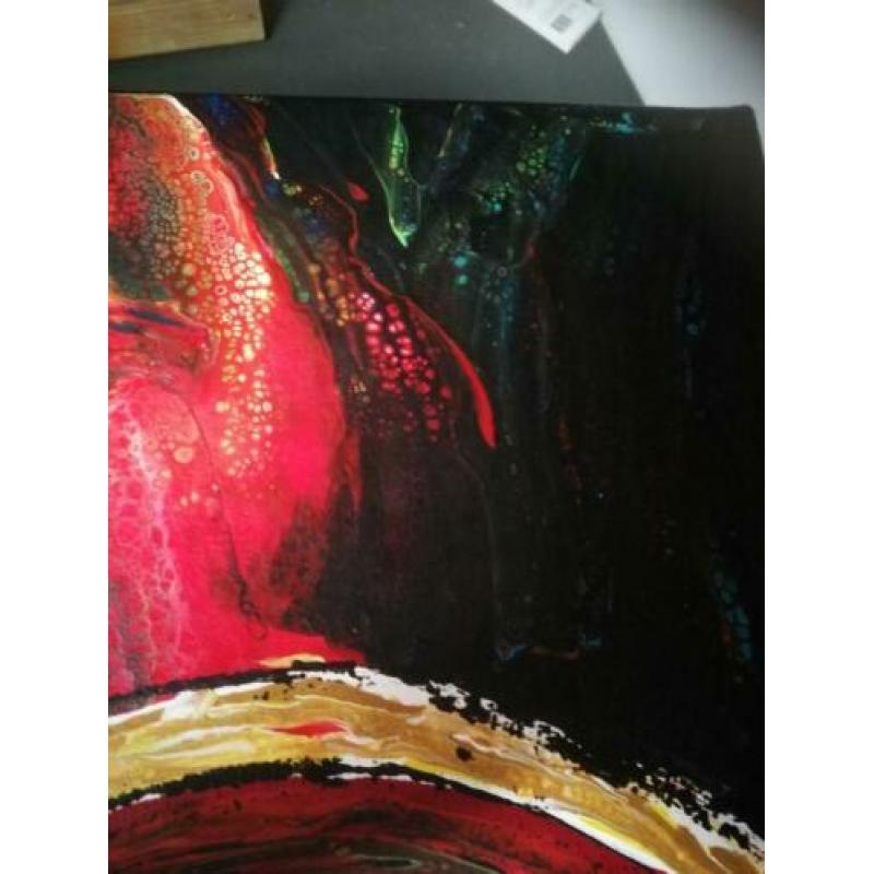 Schilderij "Venetië carnaval" acryl gieten