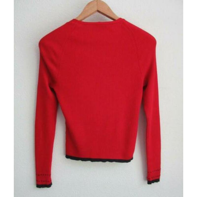 Rood zijde mix vest van Episode Essentials - mt S