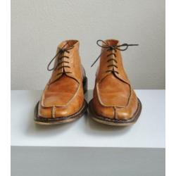 Bruine leren veterboots van Dolcis - mt 46