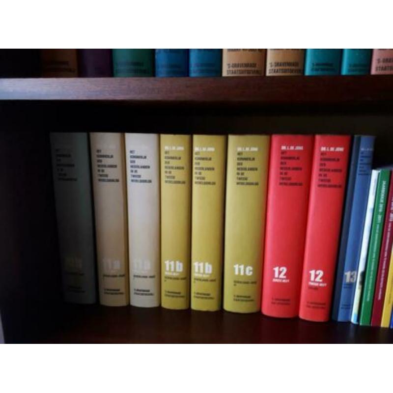Te koop serie 27 boeken van Dr. L. De Jong.