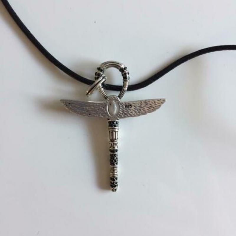 Lange ketting maat 60 cm Thomas Sabo zilveren kruisje