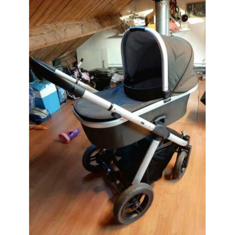 Transit kinderwagen bruin/brons