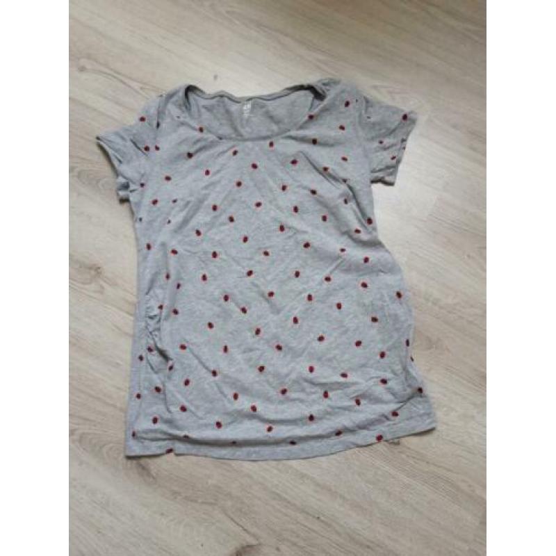 Zwangerschaps shirts maat L