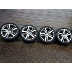set Originele 22 inch Fisker Karma velgen nieuwe banden