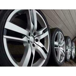 set Originele 22 inch Fisker Karma velgen nieuwe banden