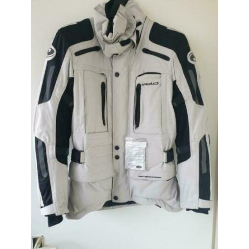 Held motorjas met gele reflectie. Nieuw maat M outlet