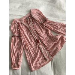 Mt M Zara boho bohemian blouse tuniek Ibiza nieuwstaat!