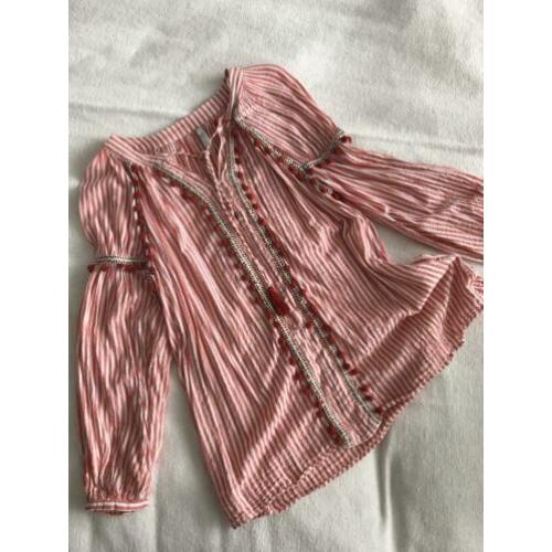 Mt M Zara boho bohemian blouse tuniek Ibiza nieuwstaat!