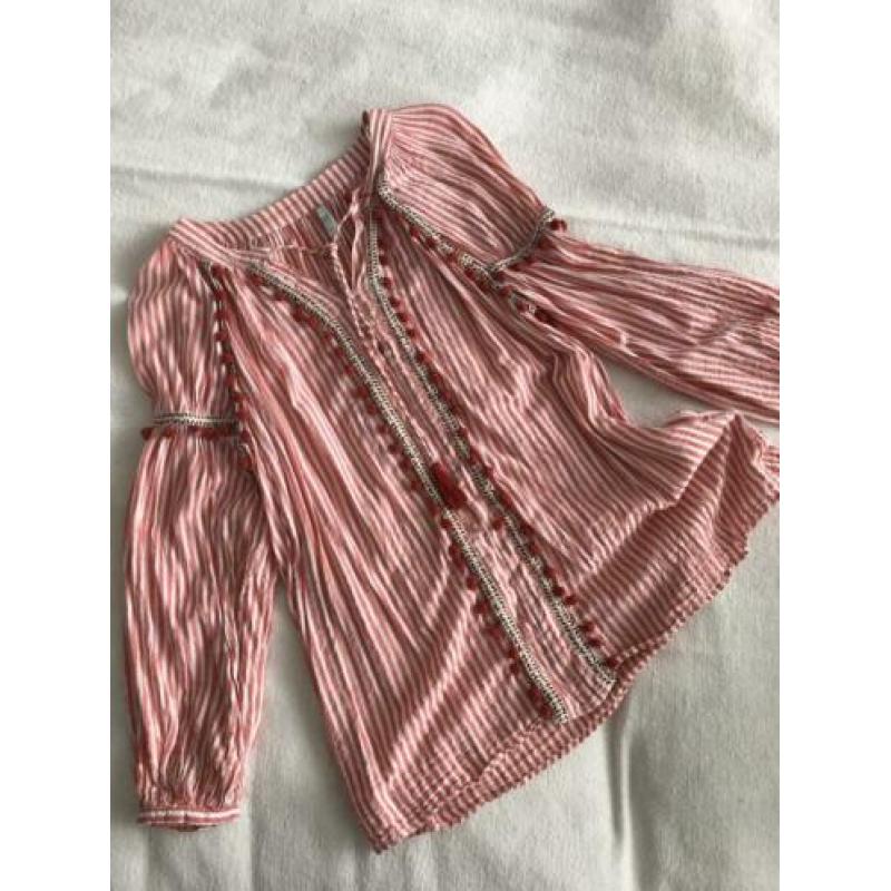 Mt M Zara boho bohemian blouse tuniek Ibiza nieuwstaat!