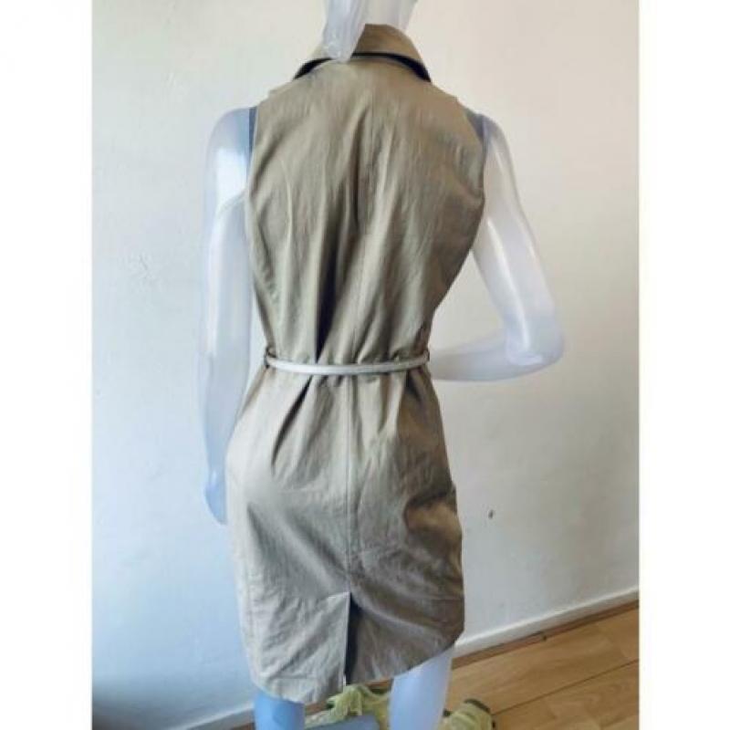 Max Mara beige gevoerd stijlvol jurkje - 40