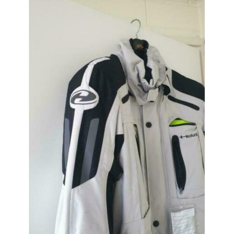 Held motorjas met gele reflectie. Nieuw maat M outlet