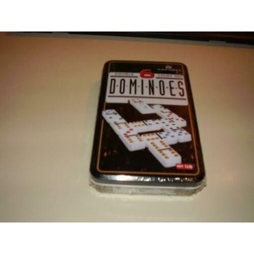 Longfield Games Domino Dubbel 6 - Blik - Nieuw