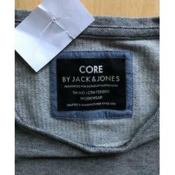 JACK & JONES JACK AND JONES TRUI / SHIRT GRIJS maat M