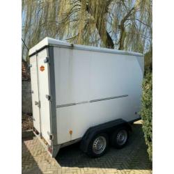 Gesloten dichte aanhanger