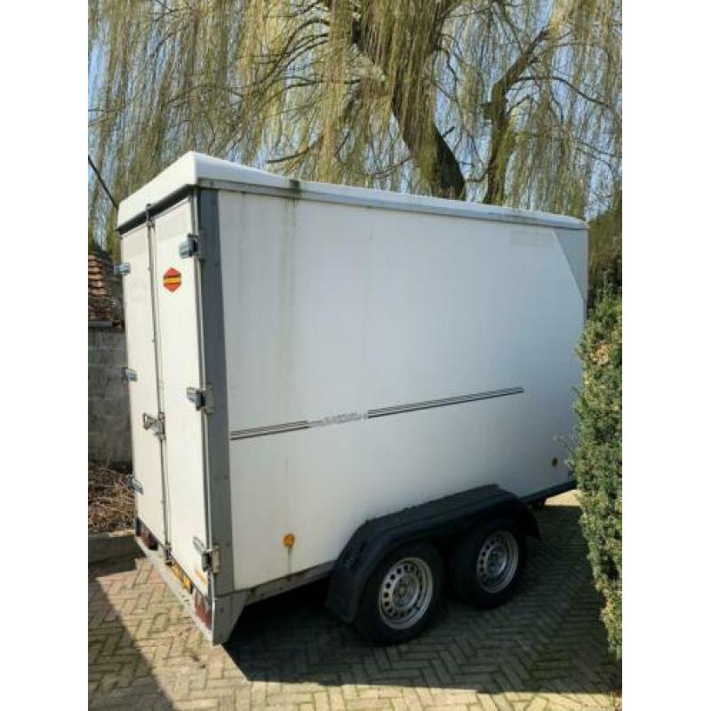Gesloten dichte aanhanger