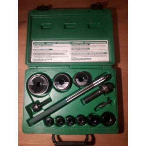 Greenlee Slug-Buster ponsset 3 6692 - gatenpons/gatenponsset