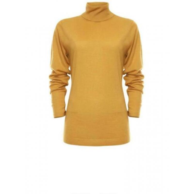 kol trui Whiite maat L okergeel NIEUW € 15 incl. verzenden