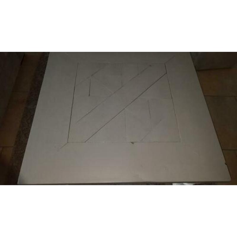 Steigerhout salontafel l×b×h 90- 90- 46