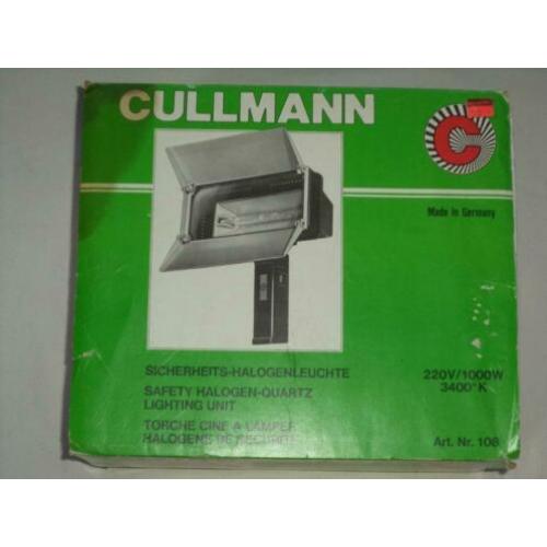 Nieuwe cullmann halogeen fotolamp / flitser