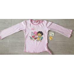 Z.G.A.N Dora meisje longsleeve maat 104 / 110