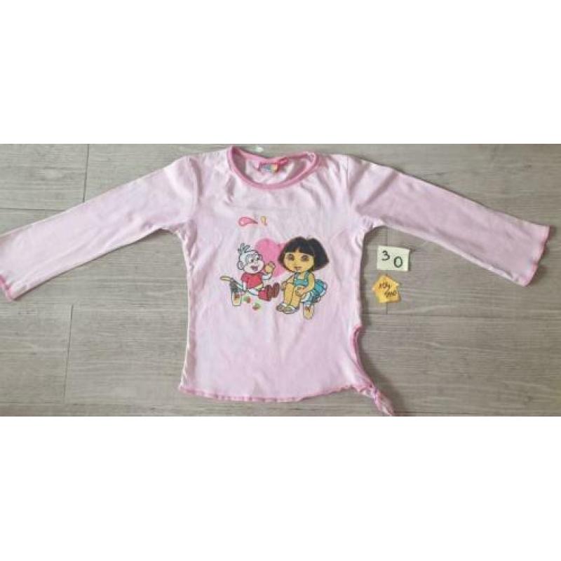 Z.G.A.N Dora meisje longsleeve maat 104 / 110