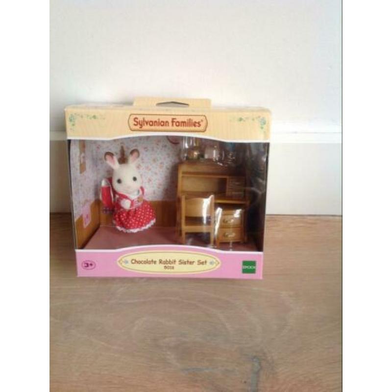 Sylvanian families boomhut, schoolbus, en meer