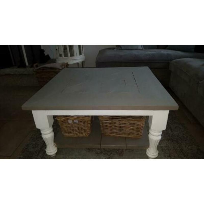 Steigerhout salontafel l×b×h 90- 90- 46