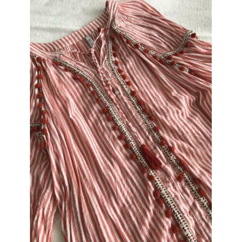 Mt M Zara boho bohemian blouse tuniek Ibiza nieuwstaat!