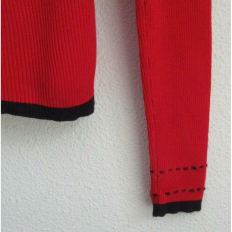 Rood zijde mix vest van Episode Essentials - mt S