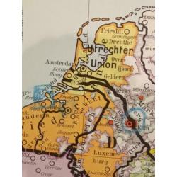 Grote Wandkaart schoolkaart Europa