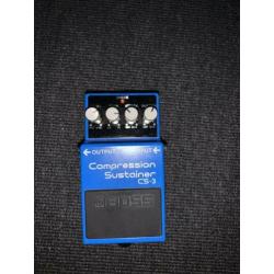 Boss Compressor / Sustainer CS-3 in goede staat
