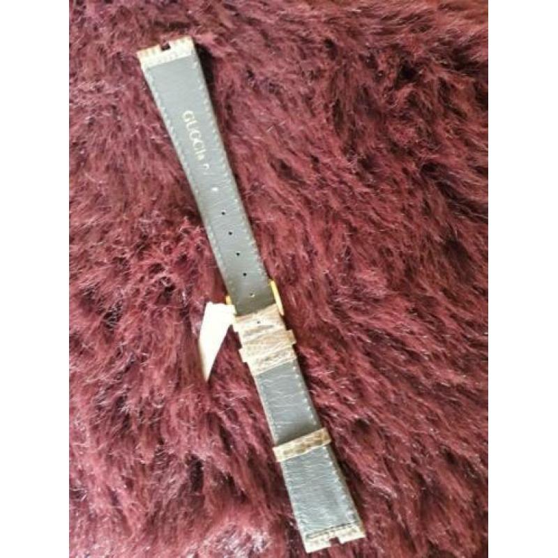 Originele croco leren gucci horlogeband nieuw!!