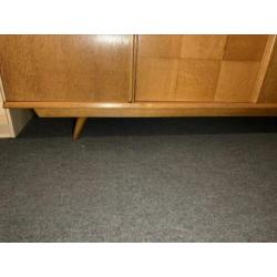 Vintage retro kledingkast 3-deur, jaren ‘60, 3- deurs