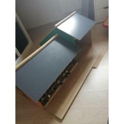 Houten koeienstal