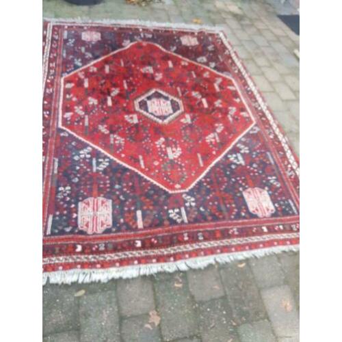 Origineel handgeknoopt perzisch tapijt. 2.95 x 215 cm VOOR