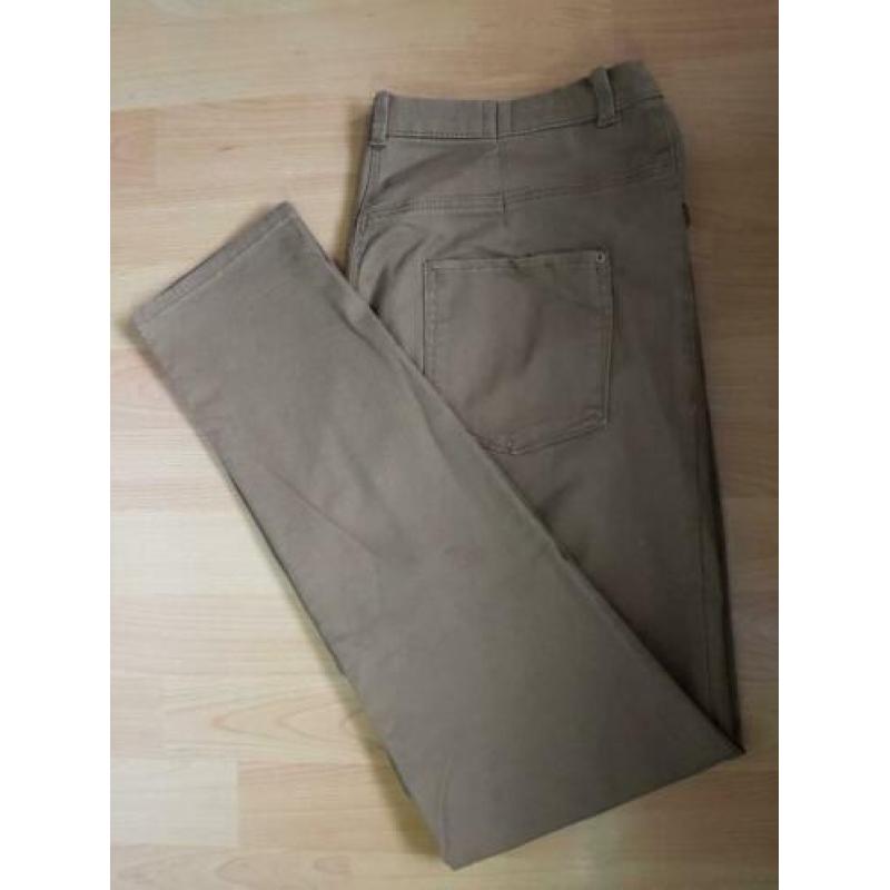 H&M Broek 42/44 Donkerbeige zgan