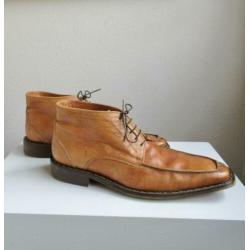 Bruine leren veterboots van Dolcis - mt 46