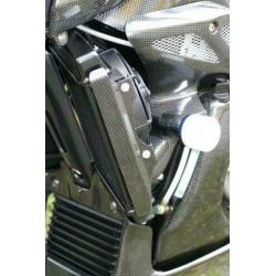 Carbon radiateurbeschermers Aprilia Tuono gen 1.