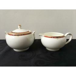 Wedgwood Colorado suikerpotje en/of melkkannetje