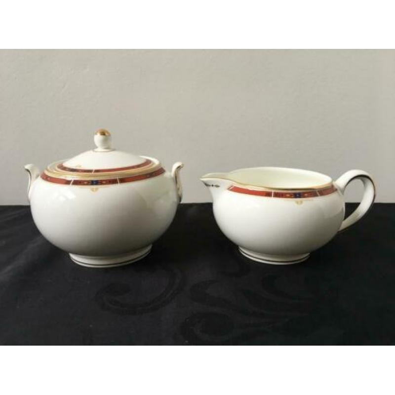 Wedgwood Colorado suikerpotje en/of melkkannetje