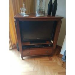Bijzonder mooie massief kersen tv kast.