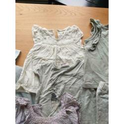 Pomp de lux pakketje maat 86 zgan jurk/shirt/broek