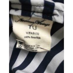 American Vintage zijden top/shirt XL