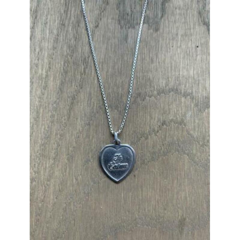 Overload studios/ jewelry zilveren ‘Je T’aime’ ketting