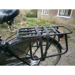 Stoere meisjesfiets voor extra bagage maat 49