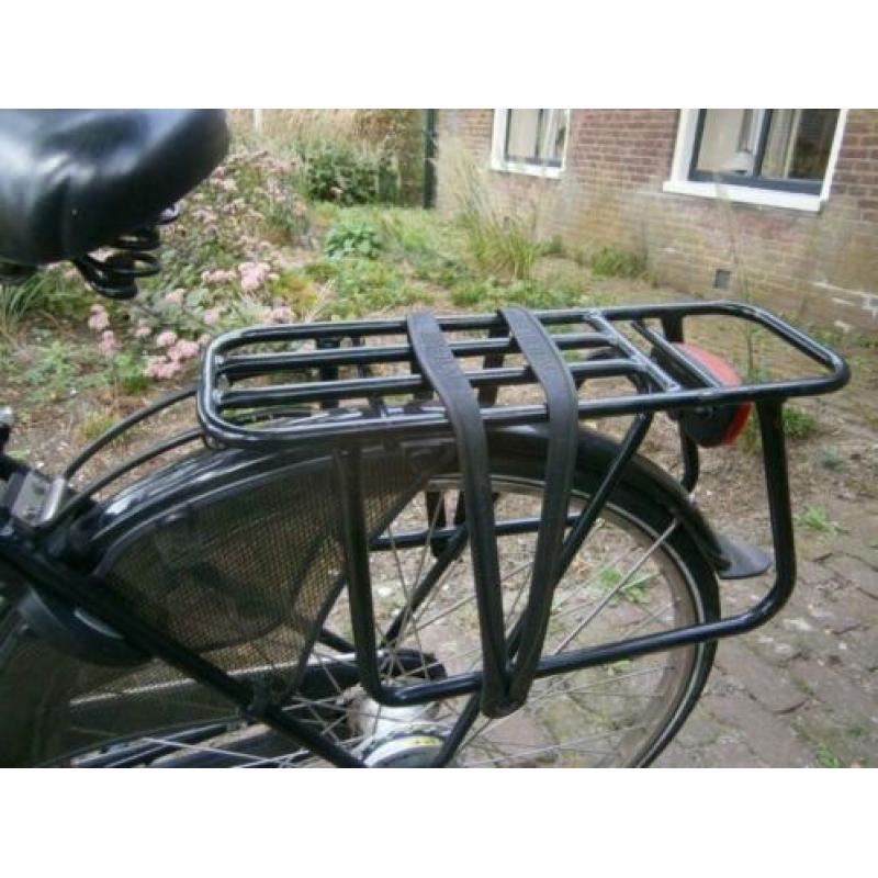 Stoere meisjesfiets voor extra bagage maat 49